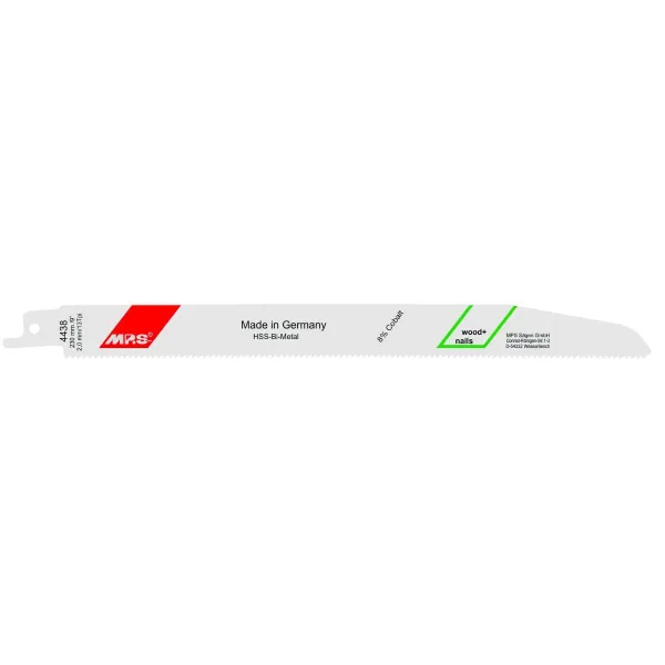 Pjūklo geležtė MP.S 4438 13 tpi 230 mm Stūmoklinis pjūklas 5 vnt.