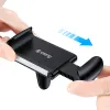 Crong Universal Smart Car Holder – Universal car phone holder for 4"-6.5" phones (black)