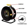 LED juostos Stak 185 W 15 m LED Šviesus 4000 K Juoda Skaidrus