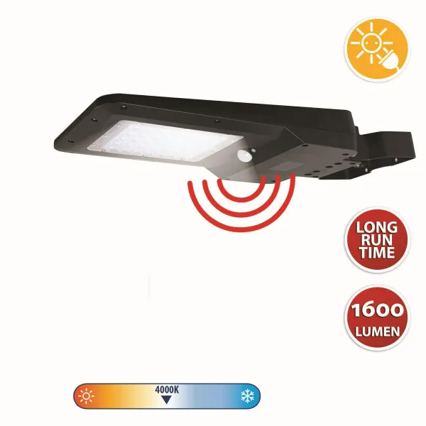 Ielas lampa Velamp CRUISER Polikarbonāts 15 W 1600 lm