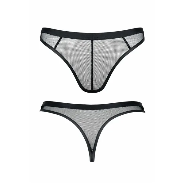 Thong Demoniq Black XL