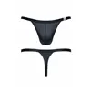 Thong Demoniq Black XL