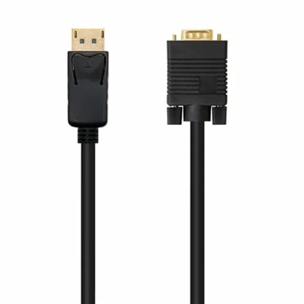 DisplayPort - VGA adapteri NANOCABLE 10.15.4402 (2 m) Musta