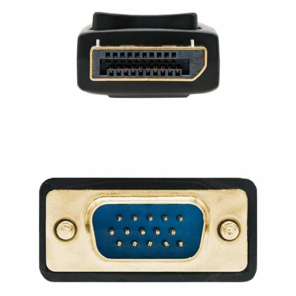 DisplayPort - VGA adapteri NANOCABLE 10.15.4402 (2 m) Musta