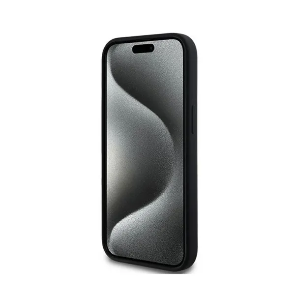 Karl Lagerfeld Silicone Karl & Choupette MagSafe - Case for iPhone 15 / 14 / 13 (Black)