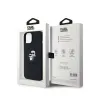Karl Lagerfeld Silicone Karl & Choupette MagSafe - Case for iPhone 15 / 14 / 13 (Black)