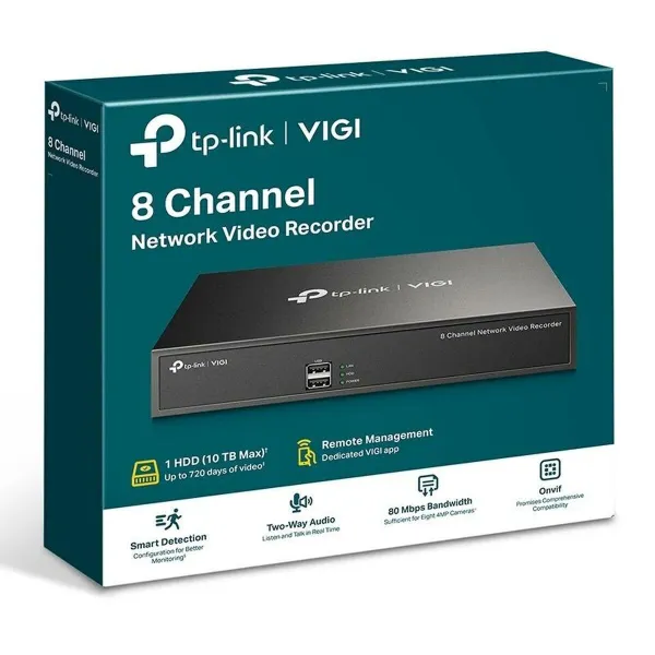 Võrgu Videosalvesti TP-Link VIGI NVR1008H