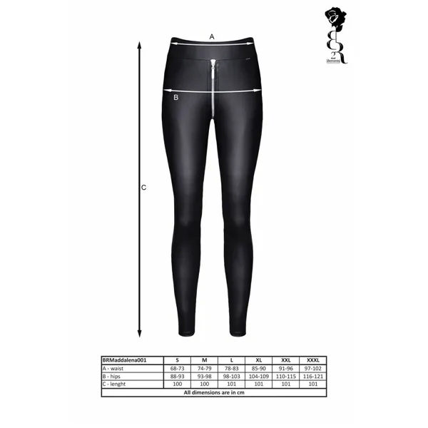 Leggings Demoniq M Black