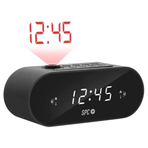 Radio-herätyskello LCD-projektorilla SPC 1