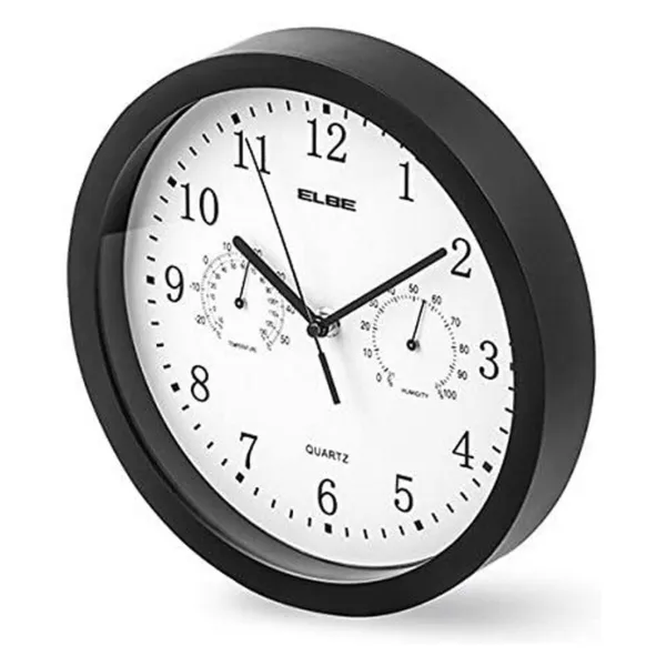 Sieninis laikrodis ELBE RP-1005-N Balta / Juoda