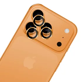 3mk Lens Protection Pro - Camera Lens Glass for iPhone 17 Pro / iPhone 17 Pro Max (Orange)