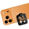 3mk Lens Protection Pro - Camera Lens Glass for iPhone 17 Pro / iPhone 17 Pro Max (Orange)