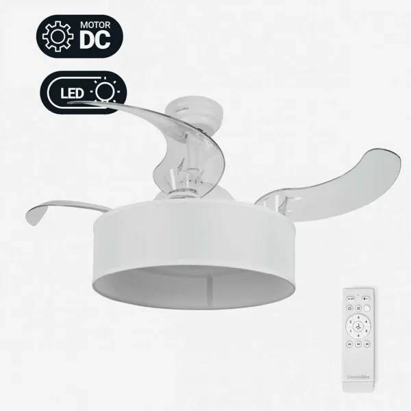 Потолочный вентилятор Universal Blue JALOQUE WFW Ø 104 cm Белый 65 W