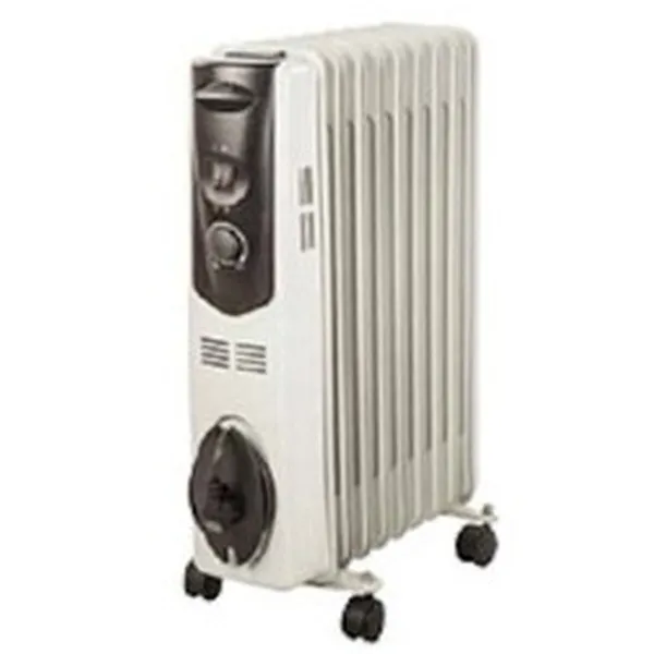 Öljytäytteinen lämpöpatteri (11-lokeroinen) S&P SAHARA 2503 Valkoinen 2500 W
