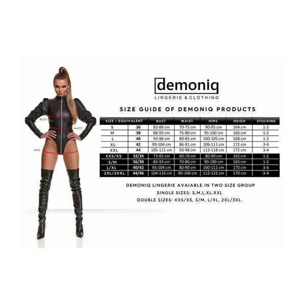 Underwear Set Demoniq Black M