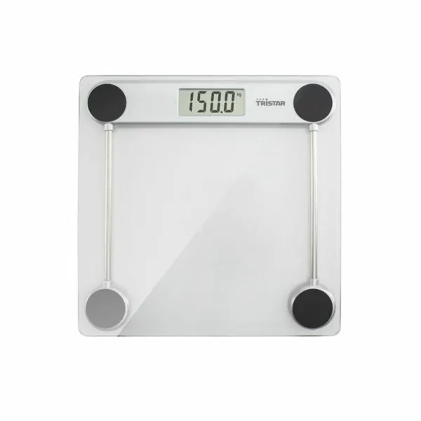 Цифровые весы для ванной Tristar WG-2421 Báscula Чёрный Прозрачный 150 kg