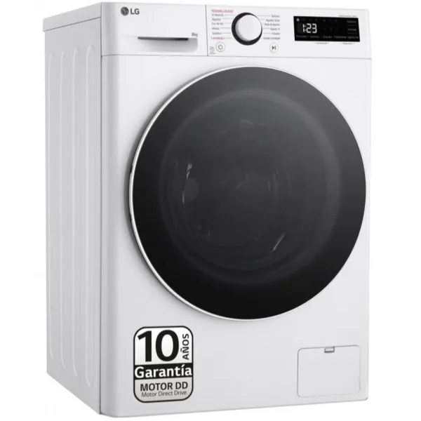 Pesukone LG F2WR5S08A0W 60 cm 1200 rpm 8 kg