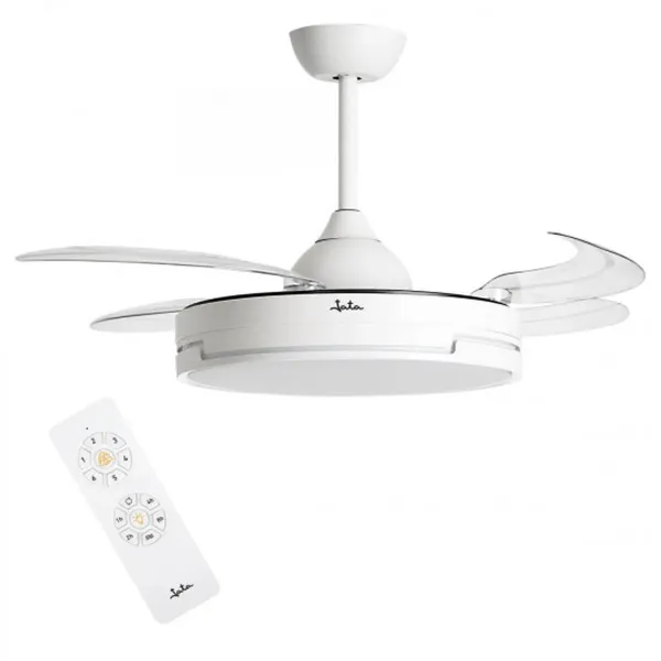 Kattotuuletin JATA JVTE4240 Valkoinen 42 W Ø 104 cm