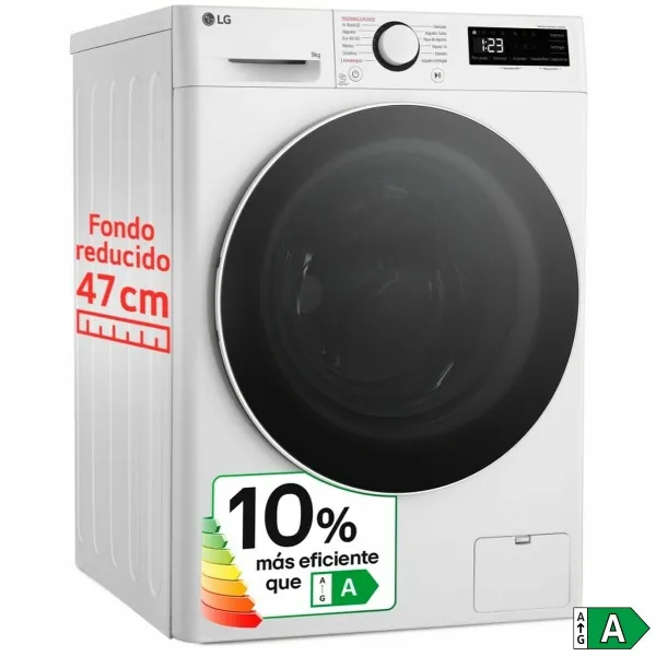 Skalbimo mašina LG F2WR5S09A0W 60 cm 1200 rpm 9 kg