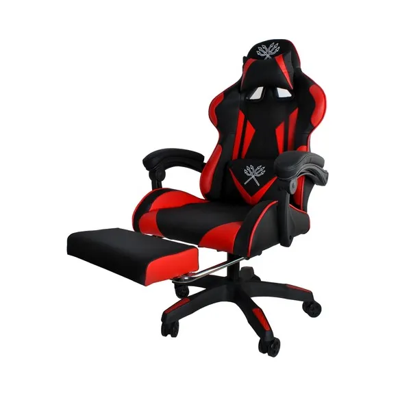 Gaming Chair - Black and Red Dunmoon