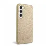 Guess Glitter Flakes Metal Logo Case - Case for Samsung Galaxy S24+ (gold)