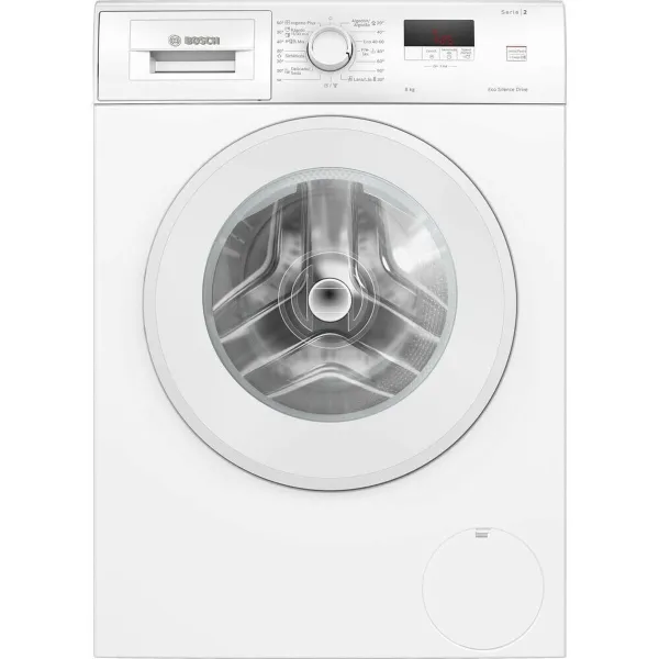 Skalbimo mašina BOSCH WGE03200EP 8 kg Balta