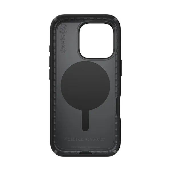 Speck Presidio2 Pro ClickLock & MagSafe - iPhone 16 Pro Case (Black / Slate Gray / White)
