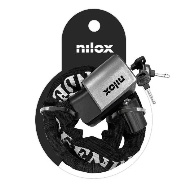 Piekaramā atslēga ar slēdzeni Nilox NXPLCHAINLOCK