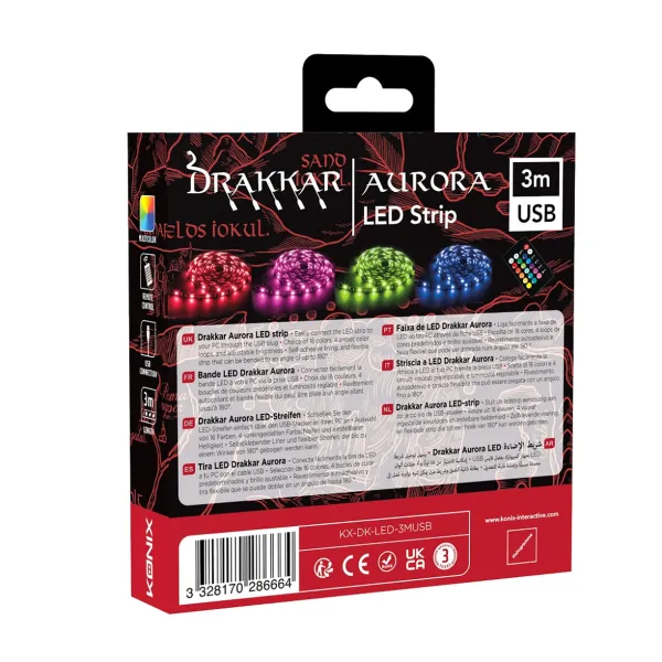 LED strēmeles KONIX KX AURORA