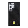 Ferrari Carbon Stitched Bottom - Case for Samsung Galaxy S24 Ultra (black)