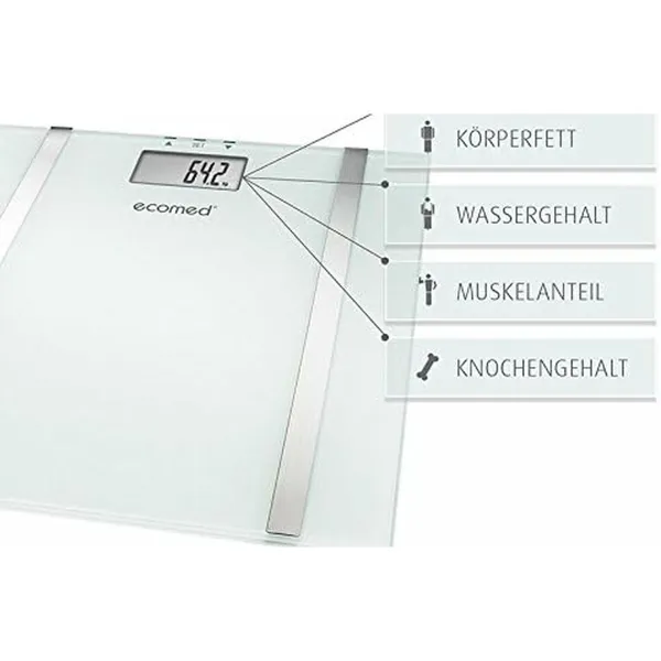 Digitaalinen henkilövaaka Medisana PS70E Ruostumaton teräs 150 kg 180 kg