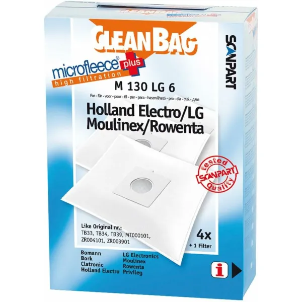Vaihtopussi pölynimurille Scanpart M 130 LG 6 LG 4UD