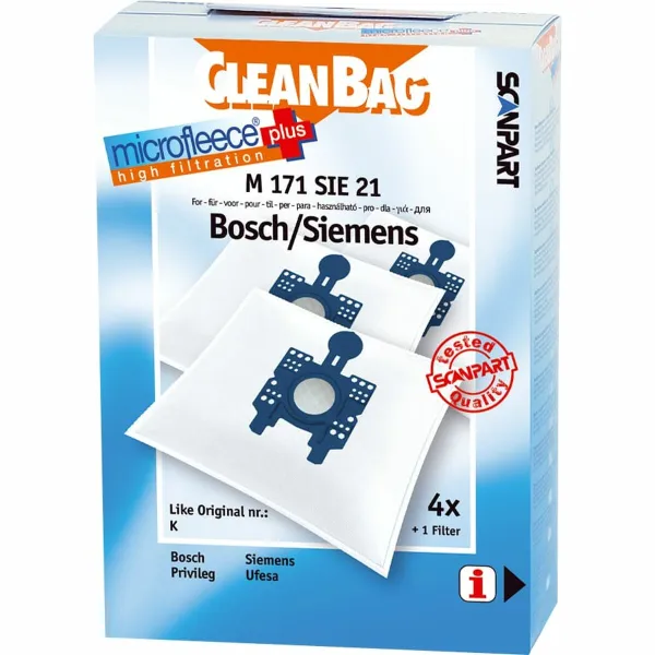 Rezerves maisiņš putekļu sūcējam Scanpart M 171 SIE 21 BOSCH SIEMENS