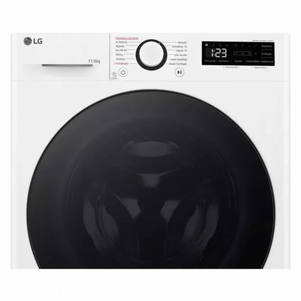 Protinga Skalbimo Mašina-Džiovyklė LG F4DR6011AGW 11 kg/6 kg 1400 rpm