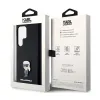 Karl Lagerfeld Silicone Ikonik Metal Pin - Case Samsung Galaxy S24 Ultra (czarny)