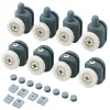 Shower cabin wheel - set of 8