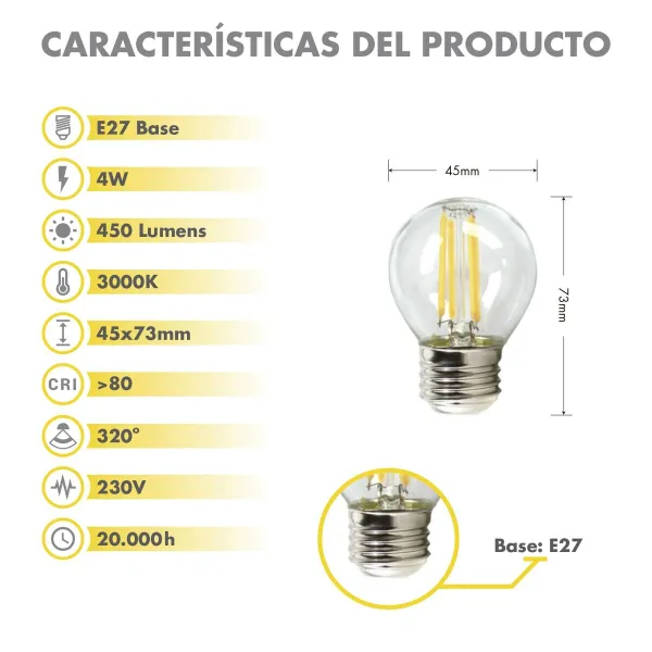 LED Spuldze Silver Electronics 960327