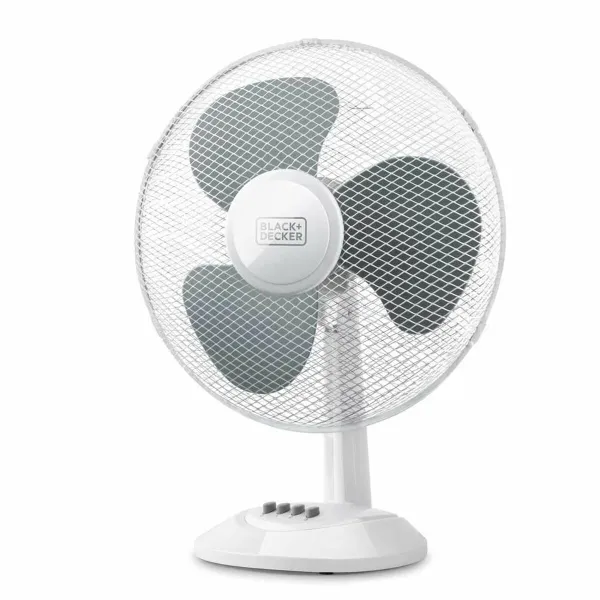 Tafelventilator Black & Decker ES9440030B Balts Melns 40 W