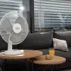 Table Fan Black & Decker ES9440030B White Black 40 W
