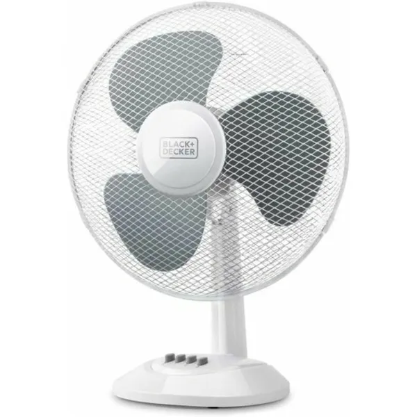 Table Fan Black & Decker ES9440030B White Black 40 W