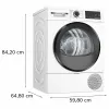 Kondensaation kuivaus BOSCH WQG24200ES 9K BC BCA DSP