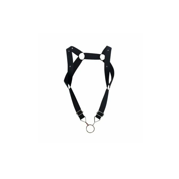 New Comers Strap Mob Eroticwear Black