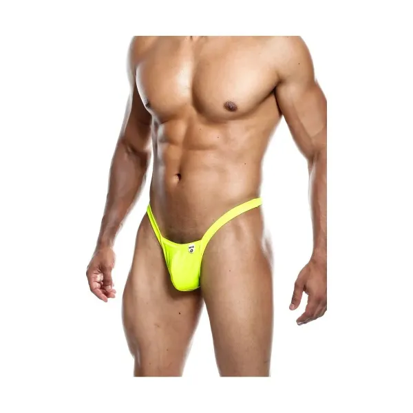 Thong Mob Eroticwear Yellow L