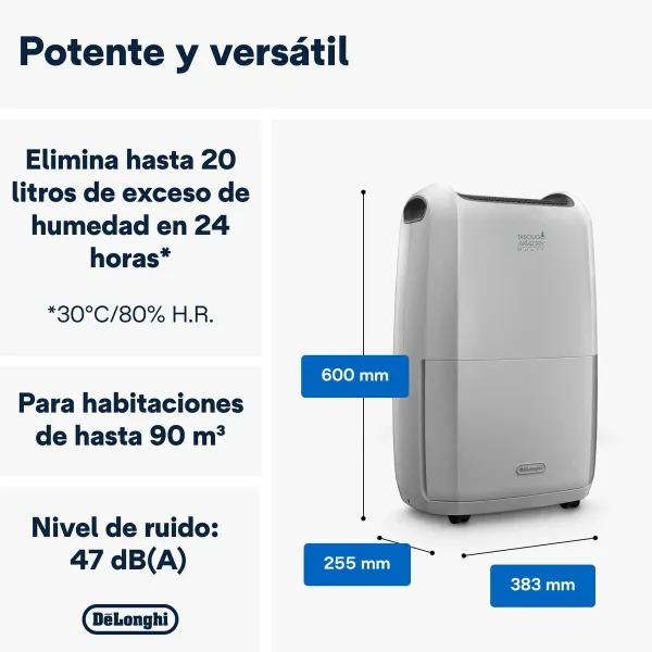 Dehumidifier DeLonghi DDSX220 5 L
