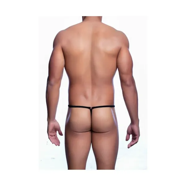 Thong Mob Eroticwear Black S/M