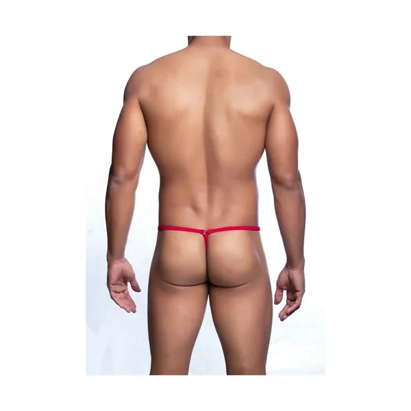 Thong Mob Eroticwear Red S/M