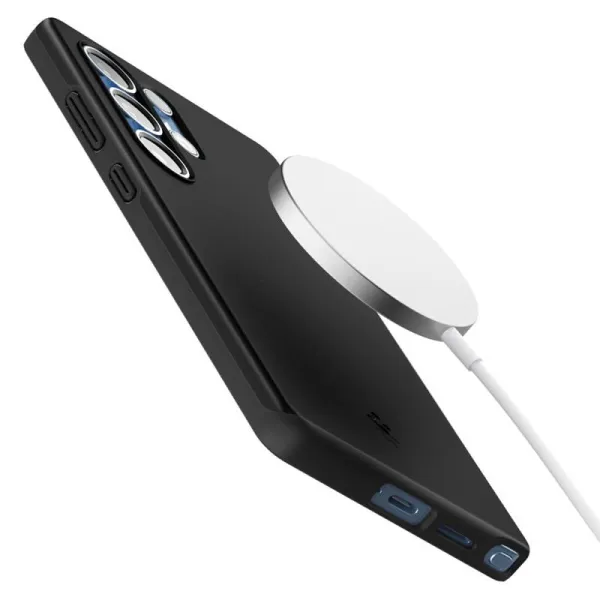 Spigen Thin Fit Mag MagSafe - Case for Samsung Galaxy S25 Ultra (Black)