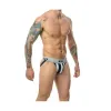 Thong Mob Eroticwear White Black XL