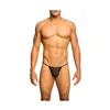 Thong Mob Eroticwear Black S/M