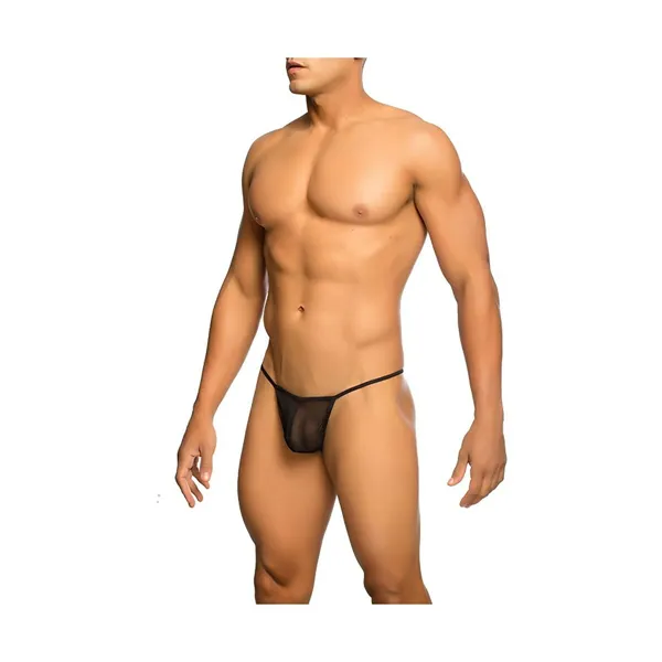 Thong Mob Eroticwear Black L/XL